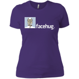 T-Shirts Purple / X-Small FACEHUG Women's Premium T-Shirt