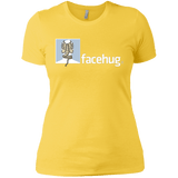 T-Shirts Vibrant Yellow / X-Small FACEHUG Women's Premium T-Shirt