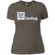 T-Shirts Warm Grey / X-Small FACEHUG Women's Premium T-Shirt