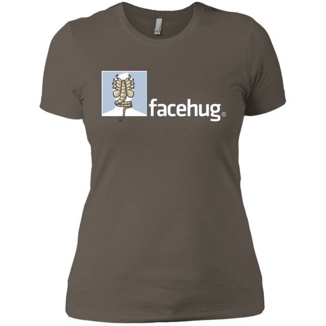 T-Shirts Warm Grey / X-Small FACEHUG Women's Premium T-Shirt