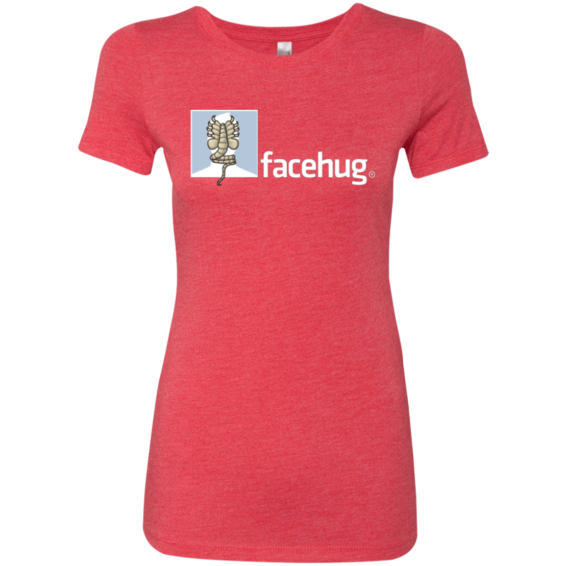 T-Shirts Vintage Red / Small FACEHUG Women's Triblend T-Shirt