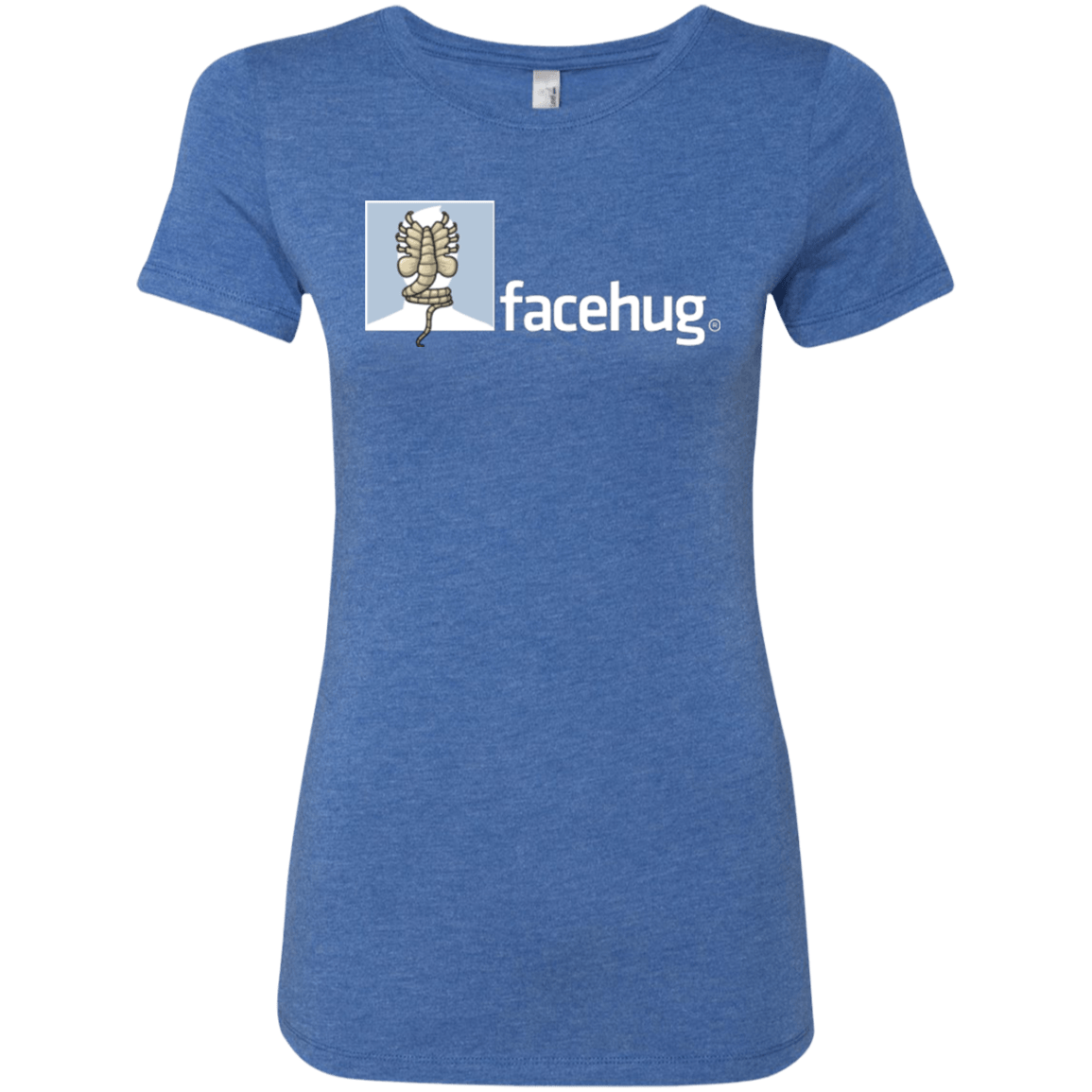 T-Shirts Vintage Royal / Small FACEHUG Women's Triblend T-Shirt