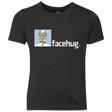 T-Shirts Vintage Black / YXS FACEHUG Youth Triblend T-Shirt