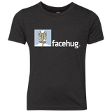 T-Shirts Vintage Black / YXS FACEHUG Youth Triblend T-Shirt