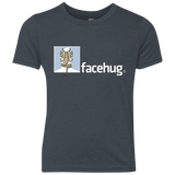 T-Shirts Vintage Navy / YXS FACEHUG Youth Triblend T-Shirt