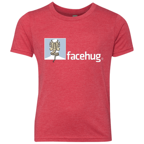 T-Shirts Vintage Red / YXS FACEHUG Youth Triblend T-Shirt
