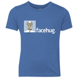 T-Shirts Vintage Royal / YXS FACEHUG Youth Triblend T-Shirt
