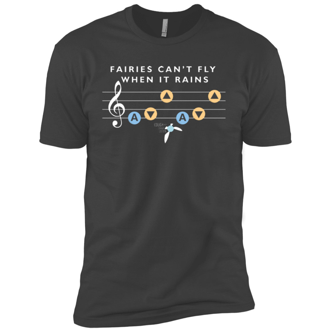 T-Shirts Heavy Metal / YXS Fairies Can't Fly When It Rains Boys Premium T-Shirt