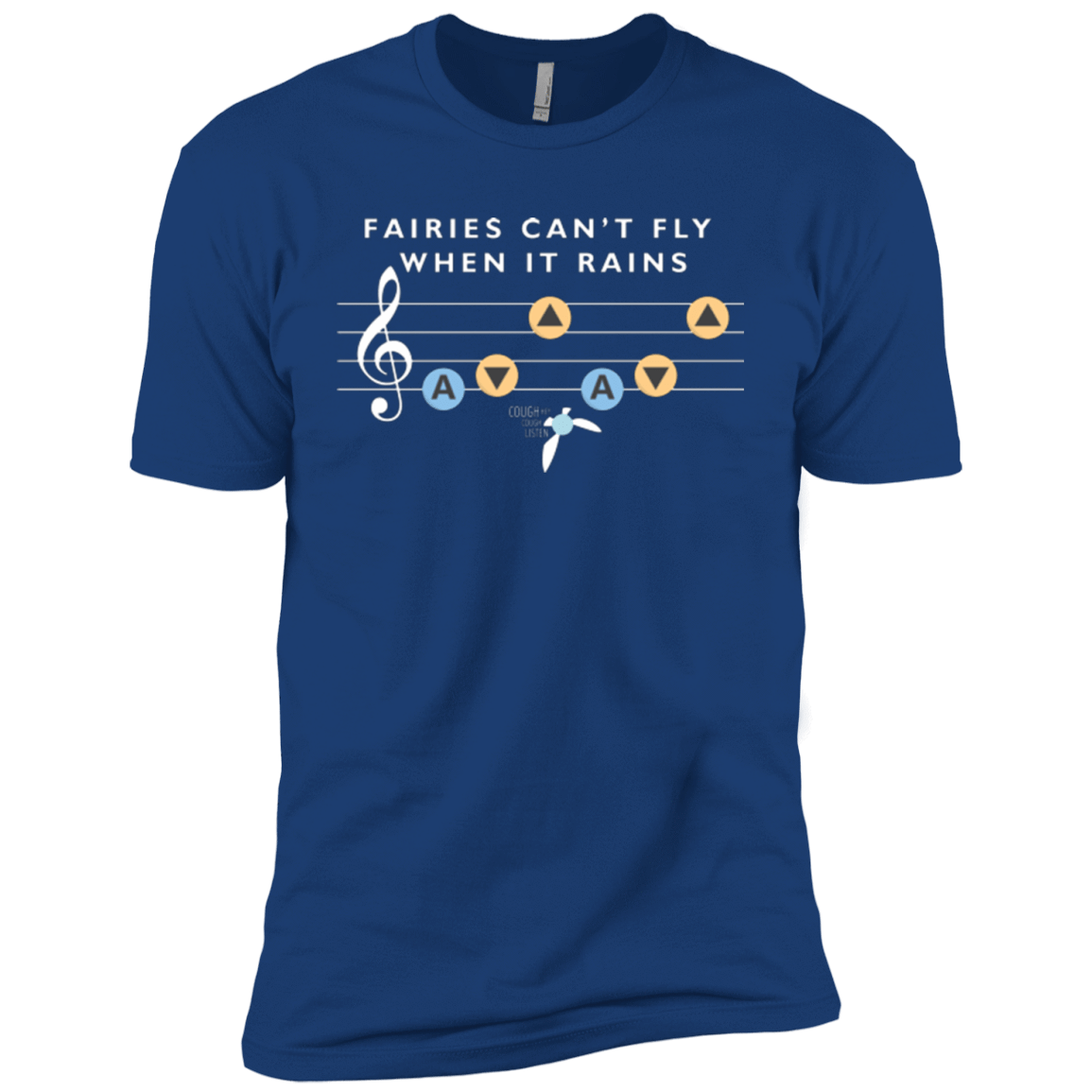 T-Shirts Royal / YXS Fairies Can't Fly When It Rains Boys Premium T-Shirt