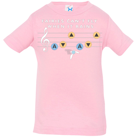 T-Shirts Pink / 6 Months Fairies Can't Fly When It Rains Infant Premium T-Shirt