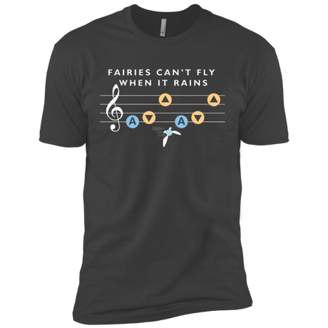 T-Shirts Heavy Metal / X-Small Fairies Can't Fly When It Rains Men's Premium T-Shirt