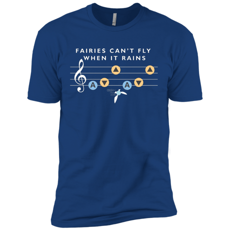 T-Shirts Royal / X-Small Fairies Can't Fly When It Rains Men's Premium T-Shirt