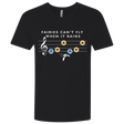T-Shirts Black / X-Small Fairies Can't Fly When It Rains Men's Premium V-Neck