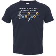 T-Shirts Navy / 2T Fairies Can't Fly When It Rains Toddler Premium T-Shirt