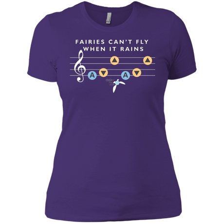 T-Shirts Purple / X-Small Fairies Can't Fly When It Rains Women's Premium T-Shirt