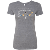 T-Shirts Premium Heather / Small Fairies Can't Fly When It Rains Women's Triblend T-Shirt