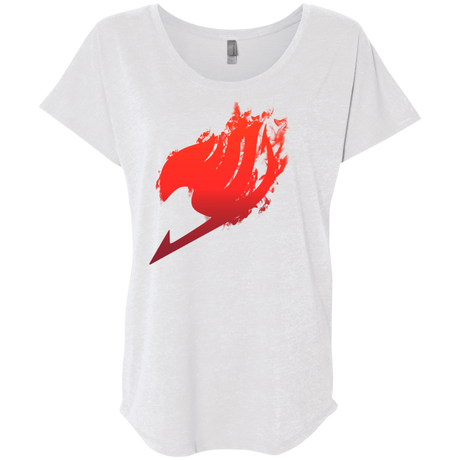 T-Shirts Heather White / X-Small Fairy Tale Triblend Dolman Sleeve