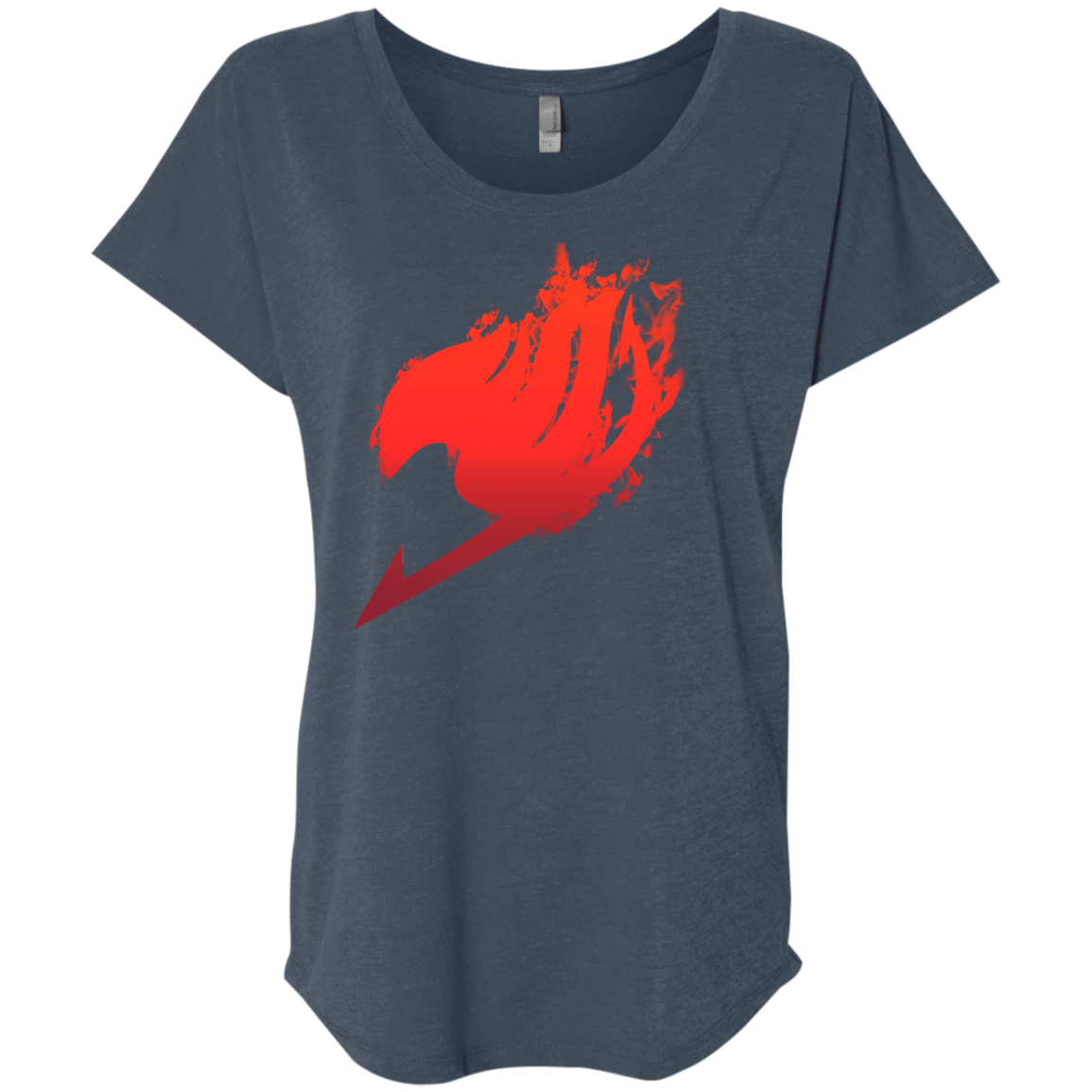 T-Shirts Indigo / X-Small Fairy Tale Triblend Dolman Sleeve