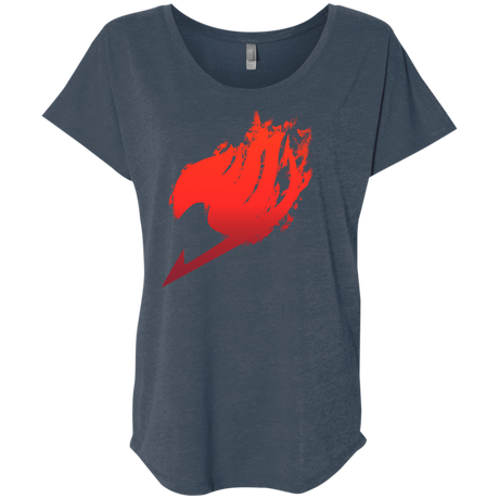 T-Shirts Indigo / X-Small Fairy Tale Triblend Dolman Sleeve