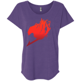 T-Shirts Purple Rush / X-Small Fairy Tale Triblend Dolman Sleeve