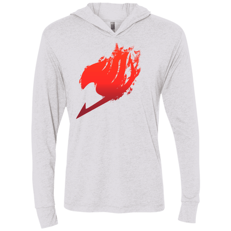 T-Shirts Heather White / X-Small Fairy Tale Triblend Long Sleeve Hoodie Tee