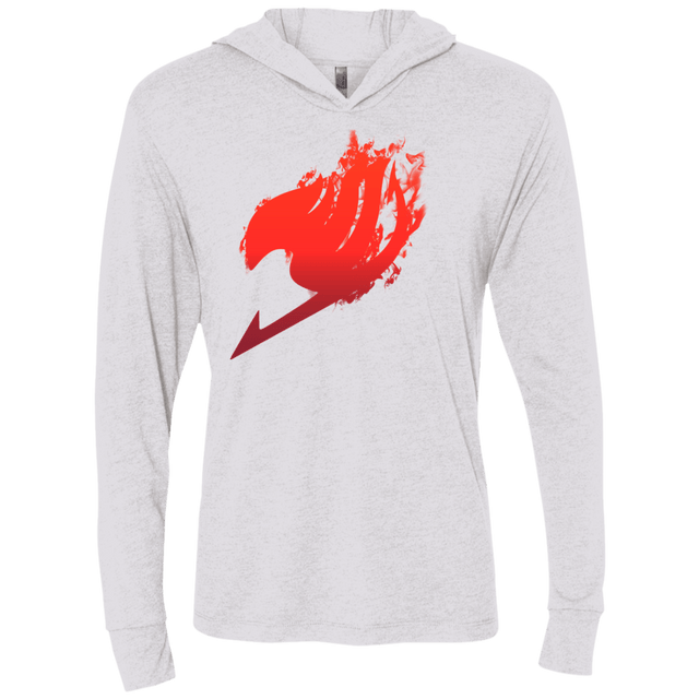 T-Shirts Heather White / X-Small Fairy Tale Triblend Long Sleeve Hoodie Tee