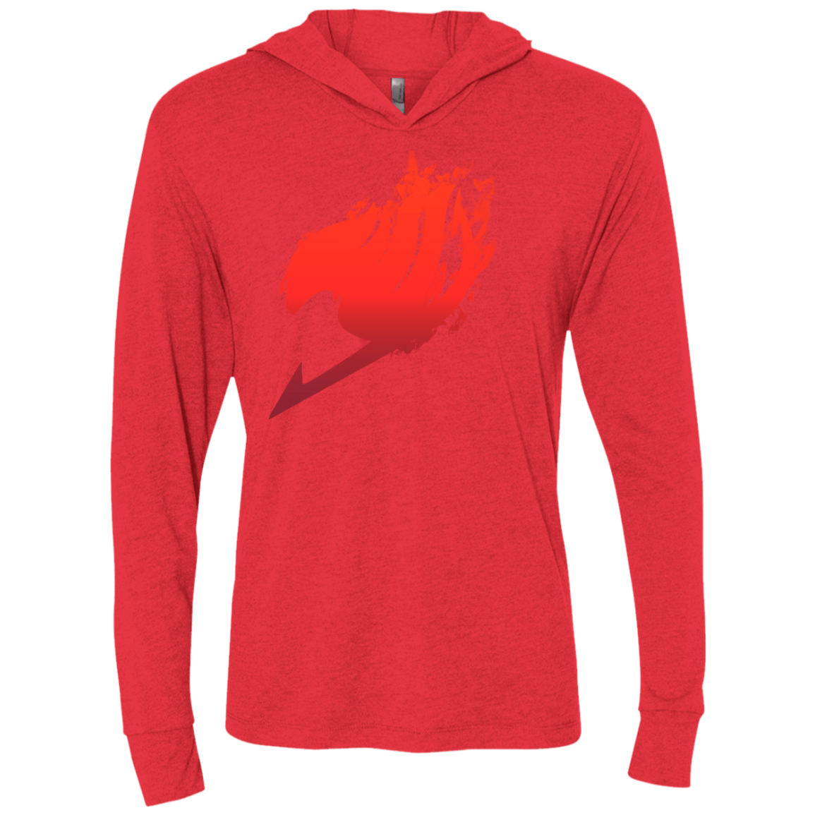 T-Shirts Vintage Red / X-Small Fairy Tale Triblend Long Sleeve Hoodie Tee