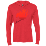 T-Shirts Vintage Red / X-Small Fairy Tale Triblend Long Sleeve Hoodie Tee