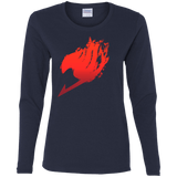 T-Shirts Navy / S Fairy Tale Women's Long Sleeve T-Shirt