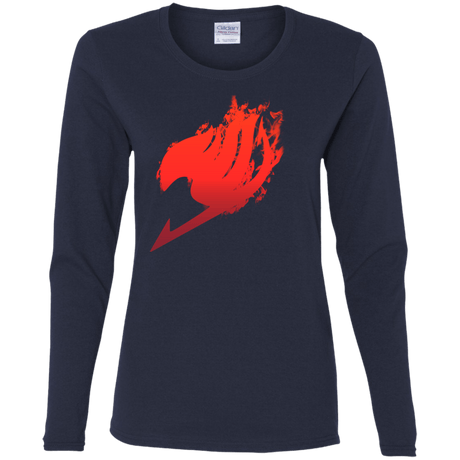 T-Shirts Navy / S Fairy Tale Women's Long Sleeve T-Shirt