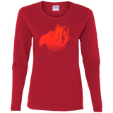 T-Shirts Red / S Fairy Tale Women's Long Sleeve T-Shirt