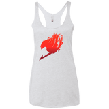 T-Shirts Heather White / X-Small Fairy Tale Women's Triblend Racerback Tank