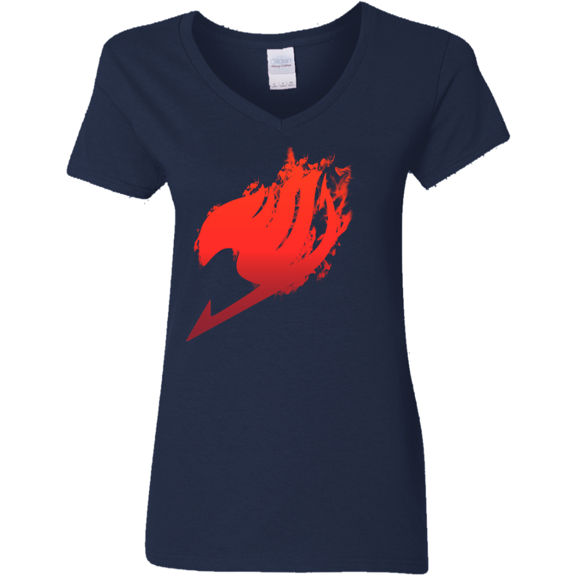 T-Shirts Navy / S Fairy Tale Women's V-Neck T-Shirt