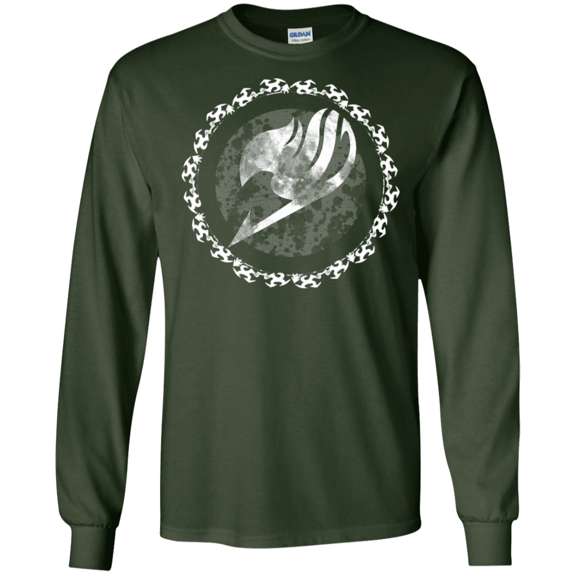 T-Shirts Forest Green / S Fairytail Men's Long Sleeve T-Shirt