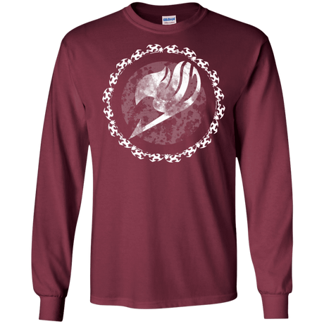 T-Shirts Maroon / S Fairytail Men's Long Sleeve T-Shirt