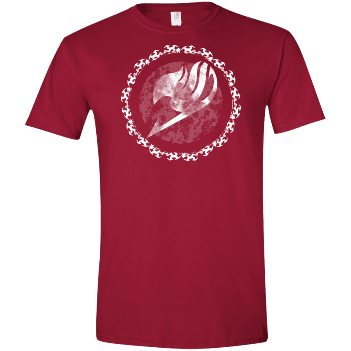 T-Shirts Cardinal Red / S Fairytail Men's Semi-Fitted Softstyle