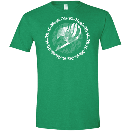 T-Shirts Heather Irish Green / M Fairytail Men's Semi-Fitted Softstyle