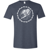 T-Shirts Heather Navy / S Fairytail Men's Semi-Fitted Softstyle