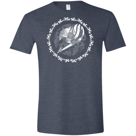 T-Shirts Heather Navy / S Fairytail Men's Semi-Fitted Softstyle