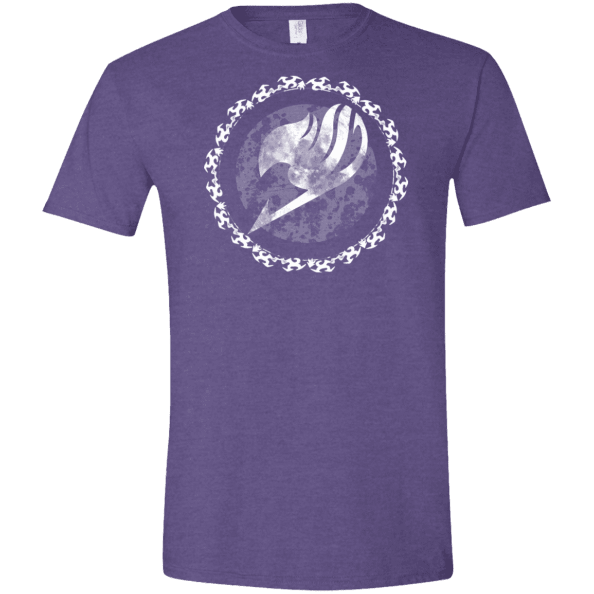 T-Shirts Heather Purple / S Fairytail Men's Semi-Fitted Softstyle
