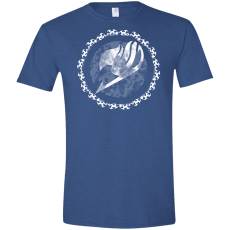 T-Shirts Heather Royal / X-Small Fairytail Men's Semi-Fitted Softstyle