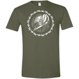 T-Shirts Military Green / S Fairytail Men's Semi-Fitted Softstyle