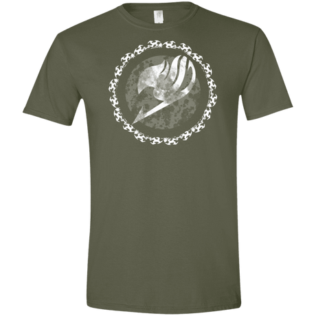 T-Shirts Military Green / S Fairytail Men's Semi-Fitted Softstyle