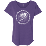 T-Shirts Purple Rush / X-Small Fairytail Triblend Dolman Sleeve