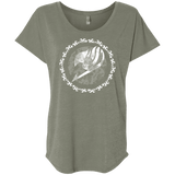 T-Shirts Venetian Grey / X-Small Fairytail Triblend Dolman Sleeve