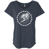 T-Shirts Vintage Navy / X-Small Fairytail Triblend Dolman Sleeve