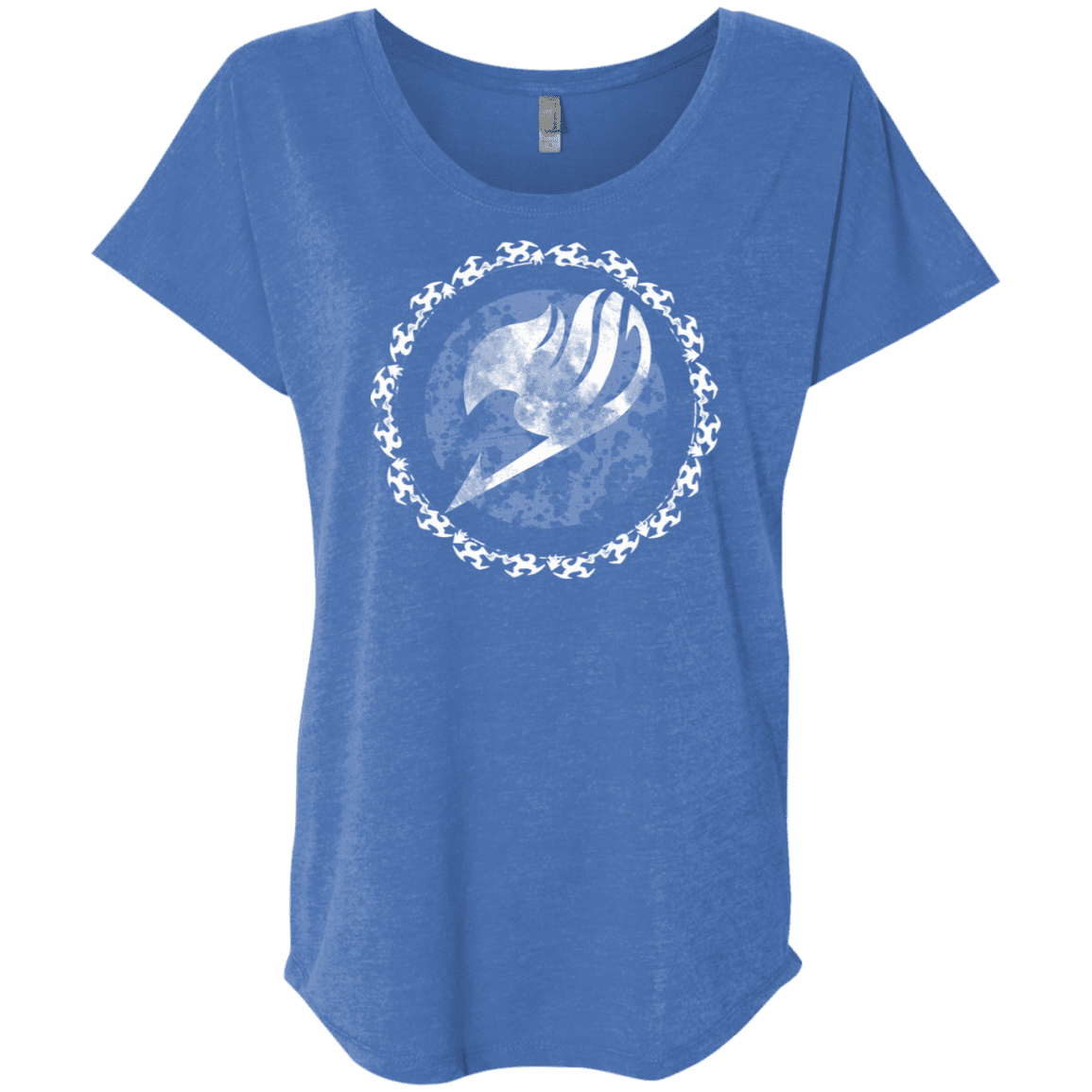 T-Shirts Vintage Royal / X-Small Fairytail Triblend Dolman Sleeve