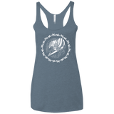 T-Shirts Indigo / X-Small Fairytail Women's Triblend Racerback Tank