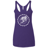 T-Shirts Purple Rush / X-Small Fairytail Women's Triblend Racerback Tank