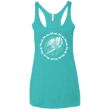 T-Shirts Tahiti Blue / X-Small Fairytail Women's Triblend Racerback Tank